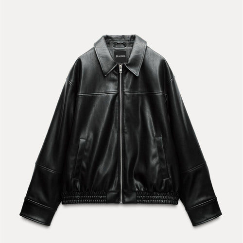 Leather jacket